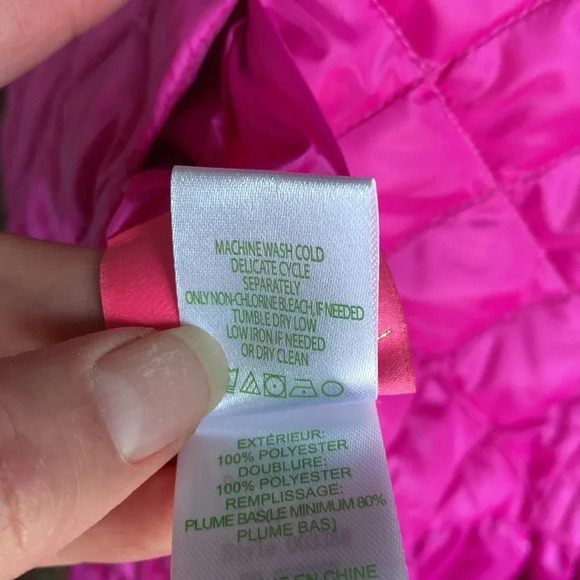 Lilly Pulitzer Girls Melanie Reversible Vest size large - Picture 5 of 12